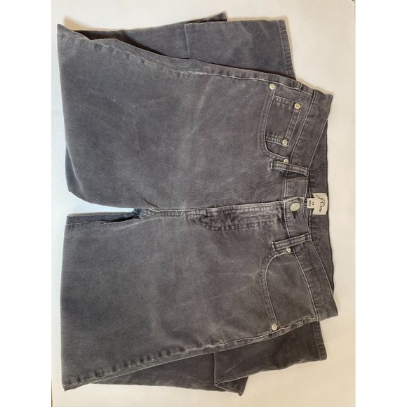 J. Crew Re-Imagined Gray Corduroy 5 Pocket "Vintage Straight" 29 - Picture 3 of 7